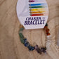 Chakra Crystals and chip bracelet bundle