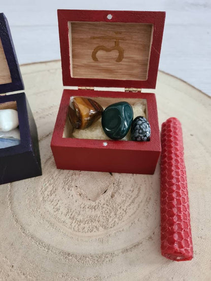 Chakra box ~ Root chakra ~ Crown chakra