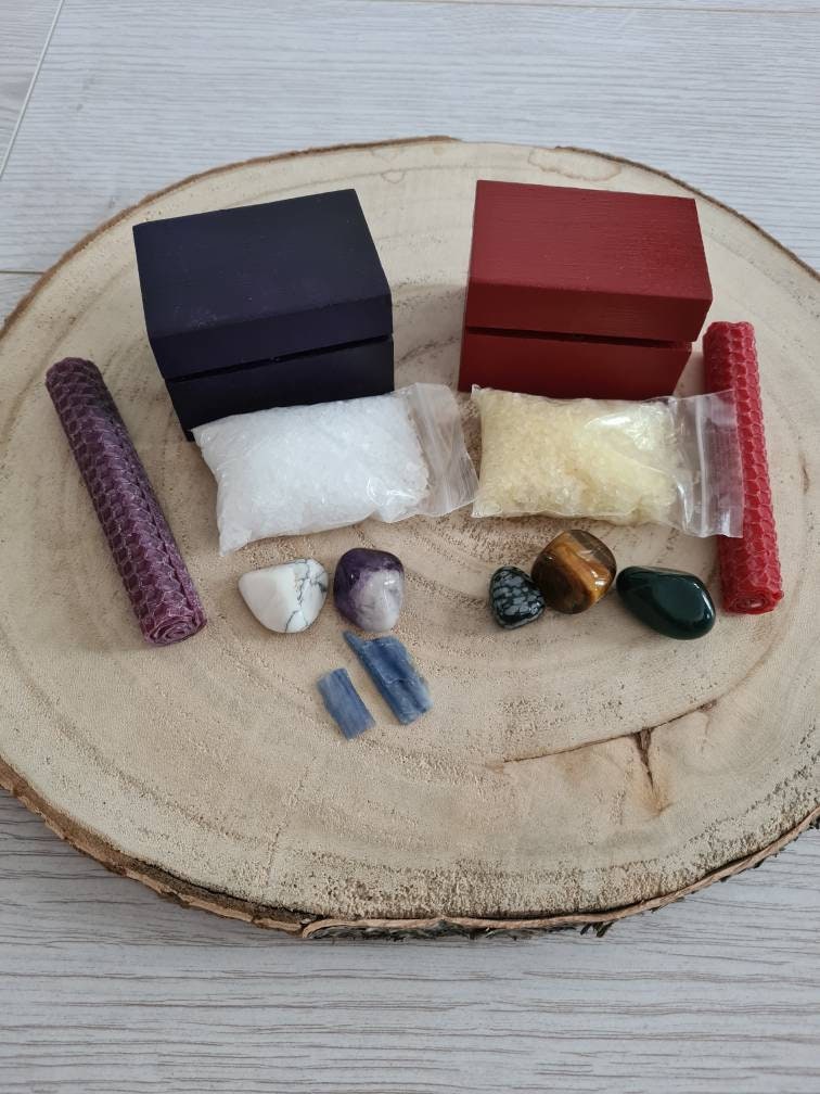 Chakra box ~ Root chakra ~ Crown chakra