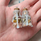 Glass Shaped Mini Spell Jars ~ Protection ~ Self Love ~ Good luck/Abundance ~ Anxiety Relief ~ Intuition/Divination