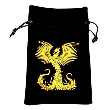 Tarot Pouches ~ Archangel Michael ~ Unicorn ~Green Man  ~ Raphael ~ Pentacle ~ Phoenix