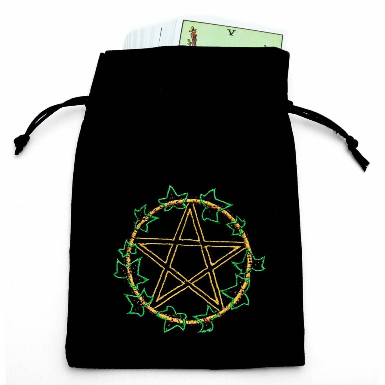 Tarot Pouches ~ Archangel Michael ~ Unicorn ~Green Man  ~ Raphael ~ Pentacle ~ Phoenix