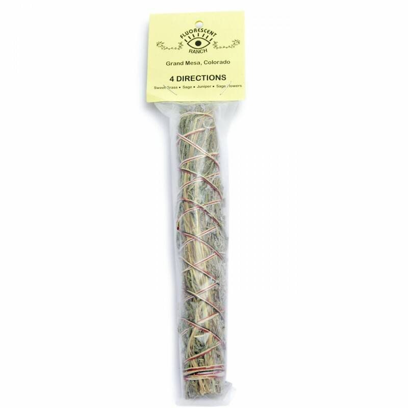 Fluorescent Sage Cleansing Sticks ~ Blue Sage ~ Palo Santo ~ Grandmother Sage