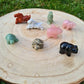 Gemstone Carved Animals ~ Horse ~ Turtle ~ Tortoise  ~ Bear ~ Penguin ~ Flying Pig ~ Elephant