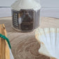 Spring House Crystal and Herb Cleansing Kit ~ Sage smudge, palo santo, selenite stick, cinnamon quill