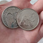 Angel Coin ~ Blessings ~ Courage ~ Courage ~ Hope/Wisdom