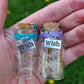 Dandelion wish Bottle ~Magick~Witchcraft~Fairies