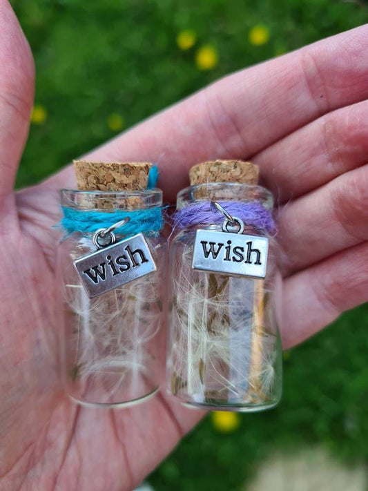 Dandelion wish Bottle ~Magick~Witchcraft~Fairies