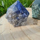 Large Cut base point gemstones ~ Rose Quartz ~ Fluorite ~ Emerald ~ Sodalite ~ Green Aventurine~